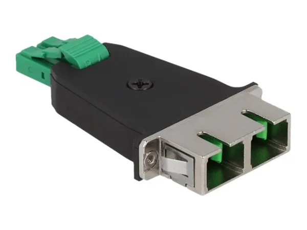 DELOCK LWL Hybrid Kupplung LC Duplex gr