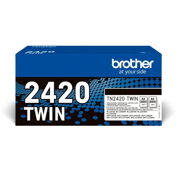 Brother TN-2420TWIN Tonerkartusche 2 Stück(e) Original