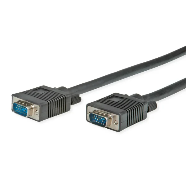 STANDARD SVGA Kabel HD15 ST - ST, schwarz, 6 m