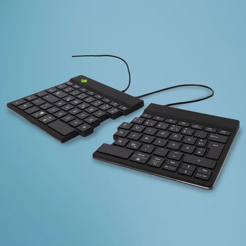 Break Ergonom Keyboard Qwertz DE Black Wired