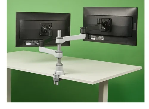 Zepher 4 C2 Double Monitor ARM 8KG Black/Silver