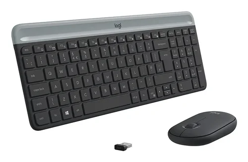 MK470 Slim WRLS Keyb + Mouse Combo Graphite - US Intl