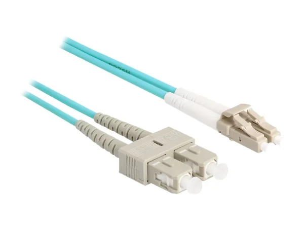 DELOCK LWL Kabel mit Metallarmierung 1m