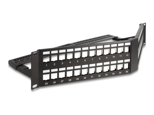 DELOCK 48,26cm Keystone Patch 48Port 2HE