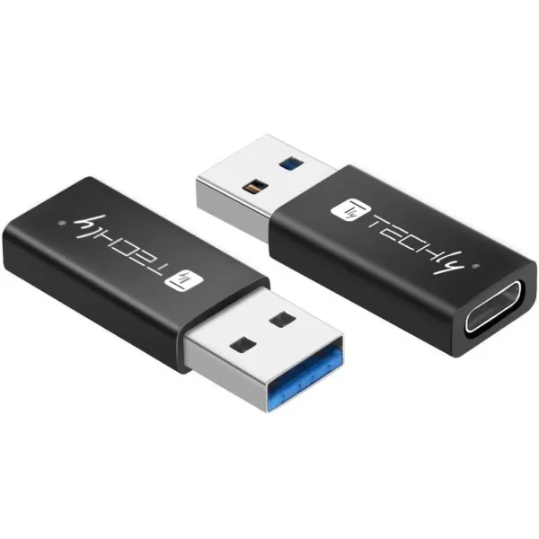 TECHLY Adapter USB-A M auf USB-C F  USB