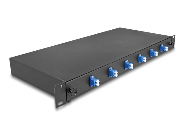 DELOCK 48,26cm LWL Spleissb 6x LC Duplex