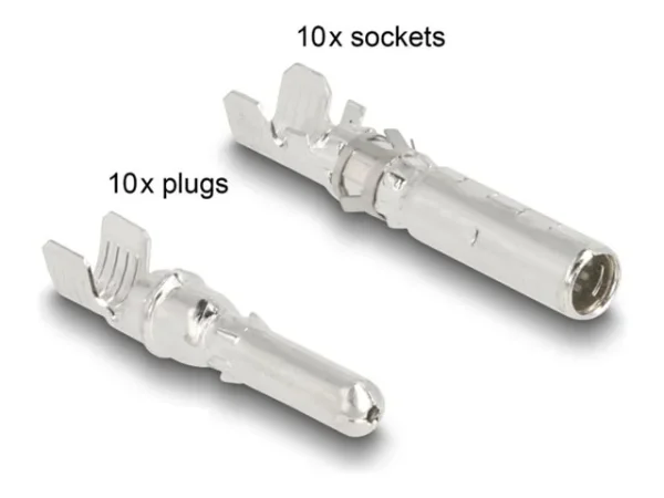 DELOCK DL4 Solar Stiftkontakte Crimpen