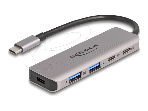 DELOCK USB 5 Gbps 2 Port USB Type-C Hub