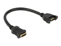 DELOCK Kabel HDMI A > HDMI A 0,25 m