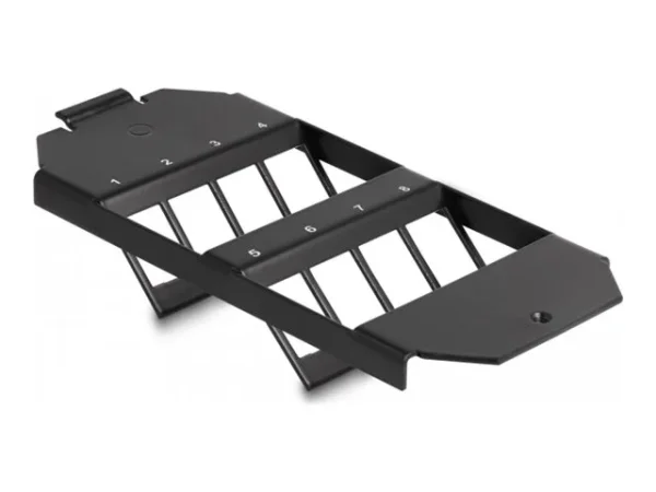 DELOCK Keystone Halterung 8 Port Bodent