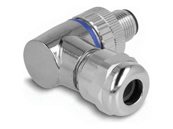 DELOCK M12 Steckverbinder A-kodiert 4Pin