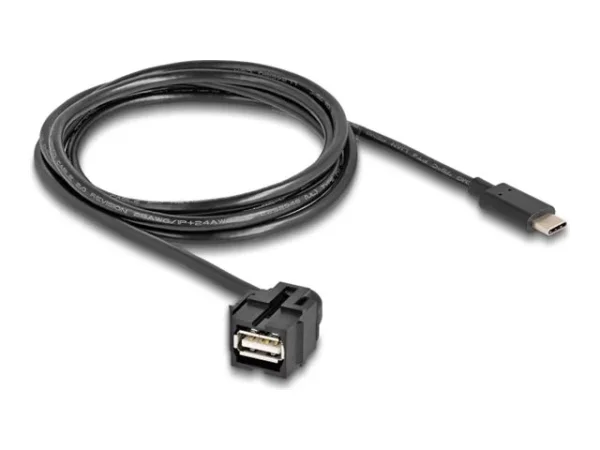 DELOCK Keystone Modul USB 2.0A zu Type-C