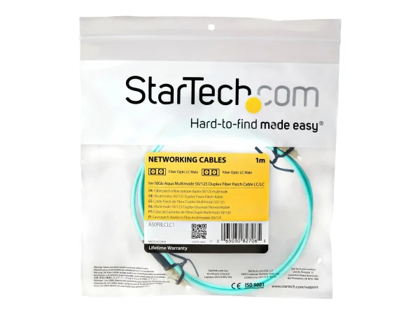 STARTECH OM3multimode Fiber Cable