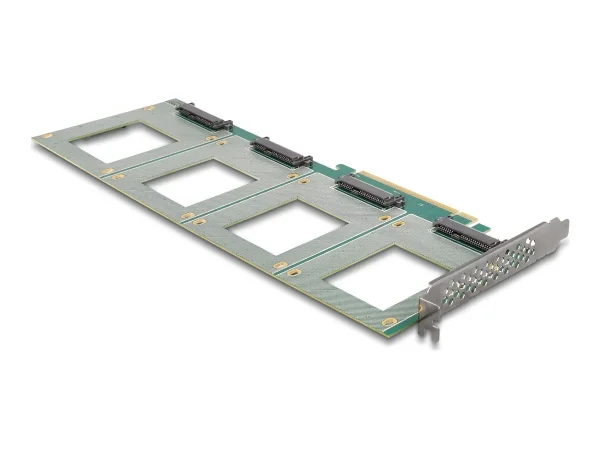 DELOCK PCI Express 4.0x16 Karte zu 4xU.2