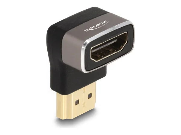 DELOCK HDMI Adapter 90 oben gewinkelt 8K