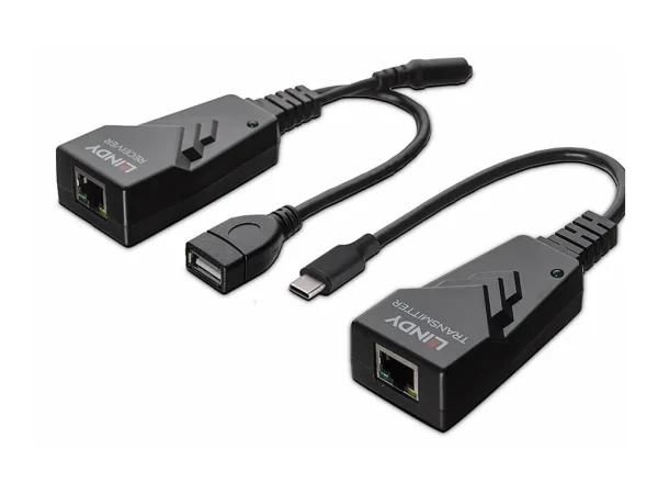 LINDY 100m USB 2.0 Typ C Cat.6 Extender