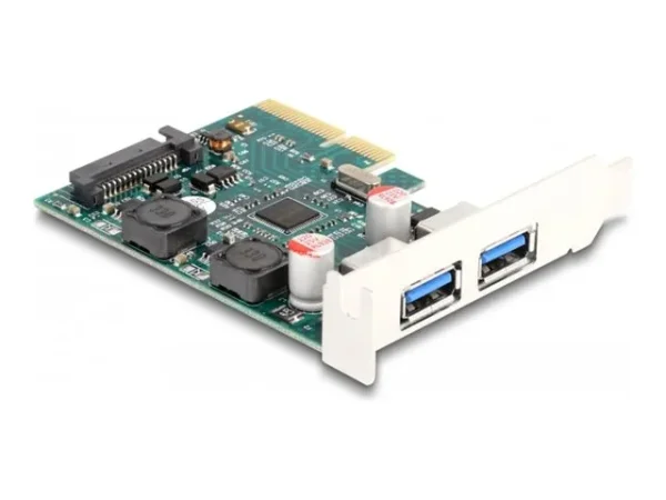 DELOCK PCI Express x4 Karte zu 2 x Typ-A