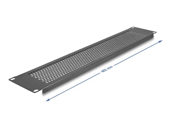 DELOCK 48,26cm Blindpanel mit Löchern 2