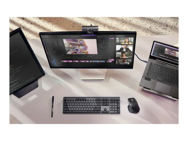 LOGI MX Brio 4K Ultra HD Webcam GREY