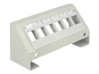 DELOCK Keystone Halterung 6 Port Multime