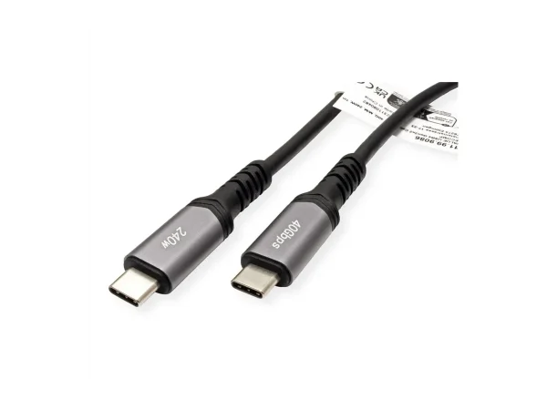 VALUE USB4 Gen3x2 Kabel C-C ST/ST 1m