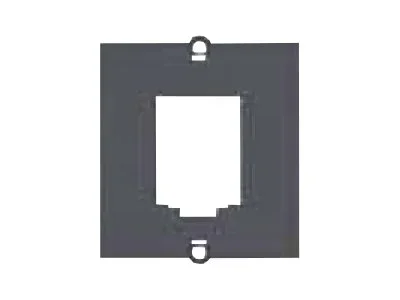 BACHMANN Rahmen 1xMETZ CONNECT CAT6