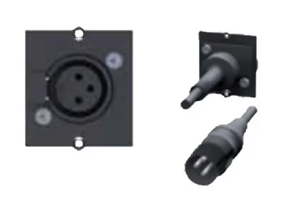 BACHMANN Rahmen XLR 3-polig BAM-3