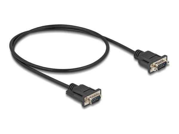 DELOCK Seriell Kabel RS-232 D-Sub9 0,5 m