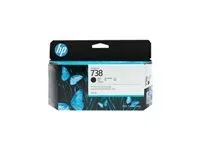 HP 738 130-ml Black DesignJet Ink Cartri