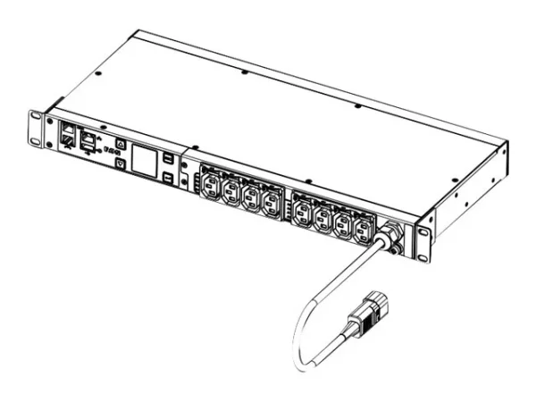 EATON Rack PDU Metered G3 1U 10A 230V