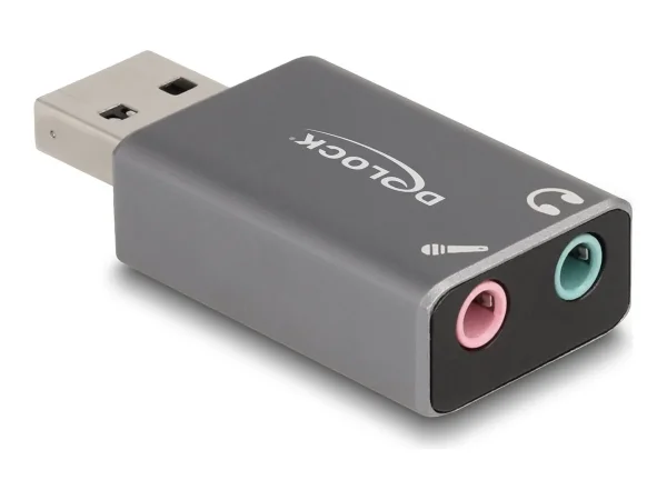 DELOCK Externe USB Soundkarte mit USB-A