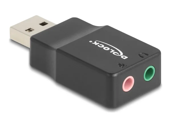DELOCK Externe USB Soundkarte mit USB-A