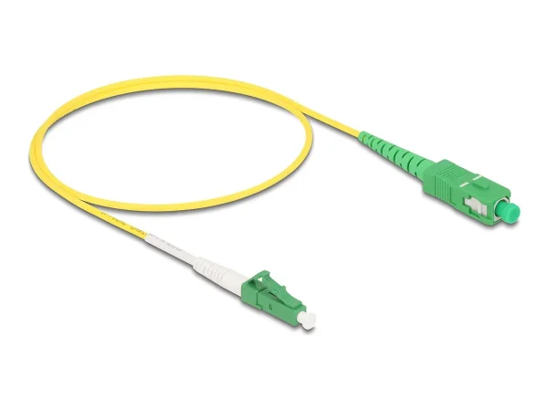 DELOCK Kabel LC-APC zu SC-APC OS2 0,5m