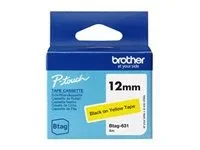 BROTHER 12MM BTAG631 Ribbon Black