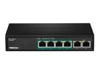 TRENDNET TPE-S50 6-Port PoE Switch 60W