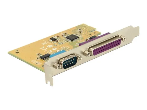 DELOCK PCIe x1 Seriell 1x parallel 1x
