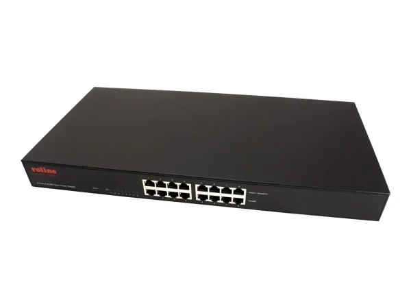 ROLINE 48,26cm Fast Ethernet PoE Mid-Sp