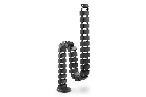 Flex. Cable Routing Adj. Length Cable Management Spine Black