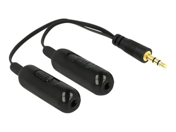 DELOCK Kabel Audio Splitter Klinke
