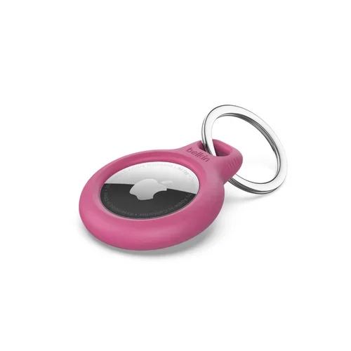 Keyring For Apple AirTag Pink