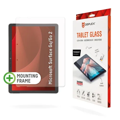 Displex Tablet Glass F/ Microsoft Surface GO/GO2