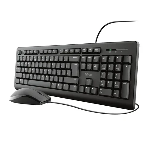 Primokeyboard And Mouse Set Qwertz Wired