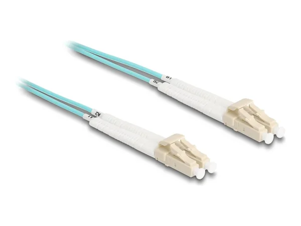 DELOCK LWL Kabel LC Duplex OM3 5m