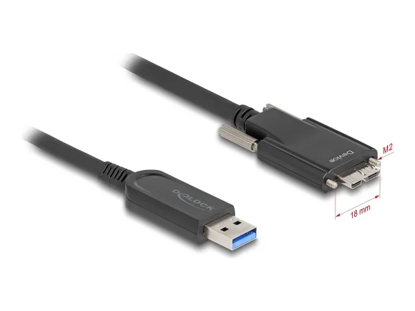 DELOCK Kabel USB Typ-A zu Micro-B 15m