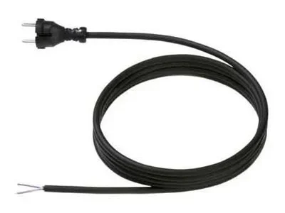 BACHMANN Neopren-Zltng. 2x1.0 3m schw.