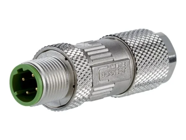METZ CONNECT M12 Stecker D-kodiert IP67