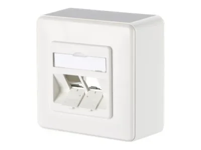 METZ CONNECT Modul Anschlussdose AP 2 Po