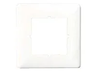 METZ CONNECT Abdeckplatte 80x80mm reinwe