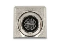 DELOCK M12 Adap X-kodiert 8 Pin zu RJ45