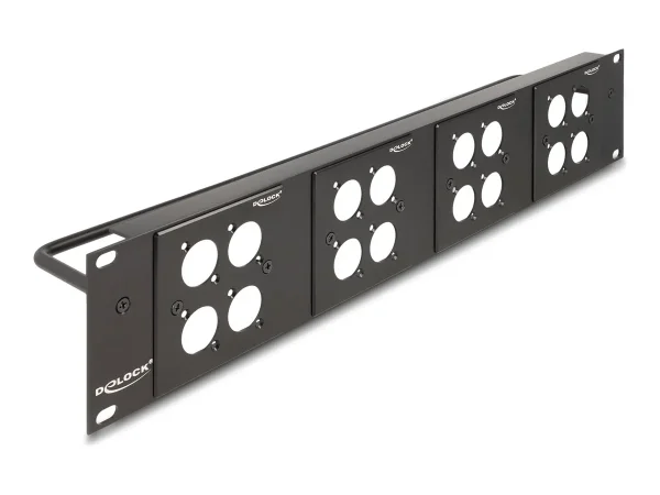 DELOCK D-Typ 19 Patchpanel 4 D-Typ 2 HE